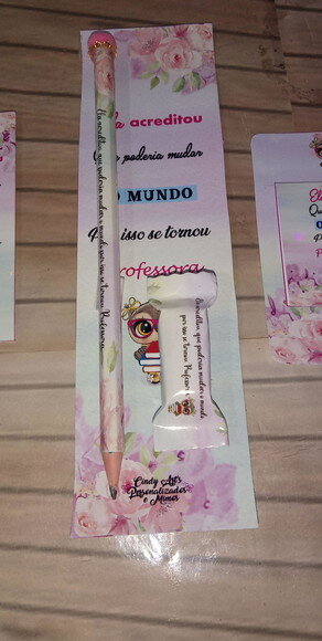 Lapis e Bala na Card Dia dos Professores
