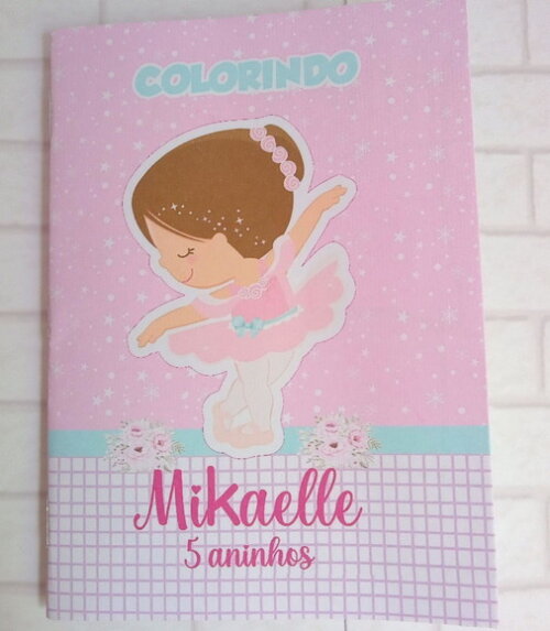 Livro de Colorir Bailarina