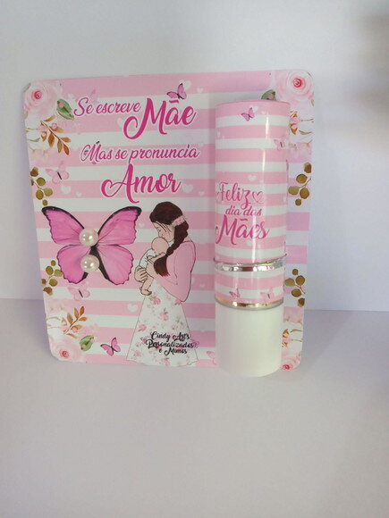 Manteiga de Cacau e Brinco na Card Dia das Mães