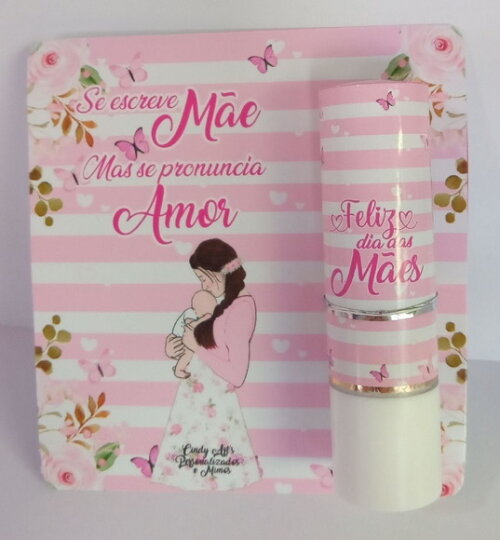Manteiga de Cacau na Card Dia das Mães -jardim