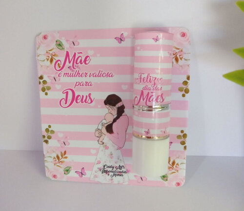 Manteiga de Cacau na Card Dia das Mães -jardim