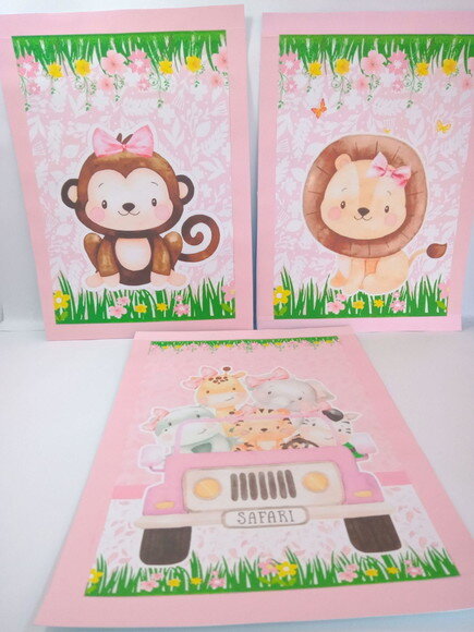 Painel Safari Menina