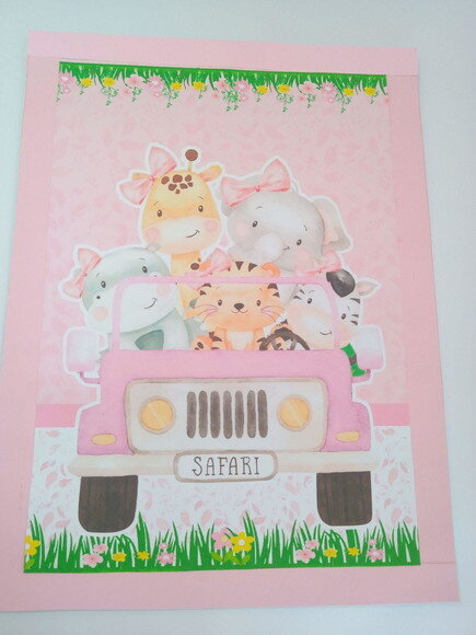 Painel Safari Menina