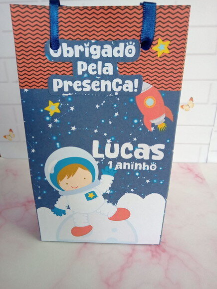 Sacolinha Astronauta P