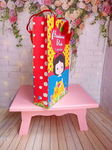 Sacolinha Branca de Neve Cute P