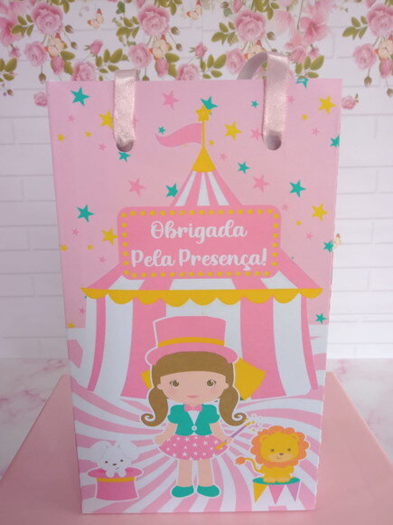 Sacolinha Circo Menina P