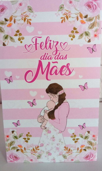 Sacolinha Dia das Mães P -jardim das Abençoadas