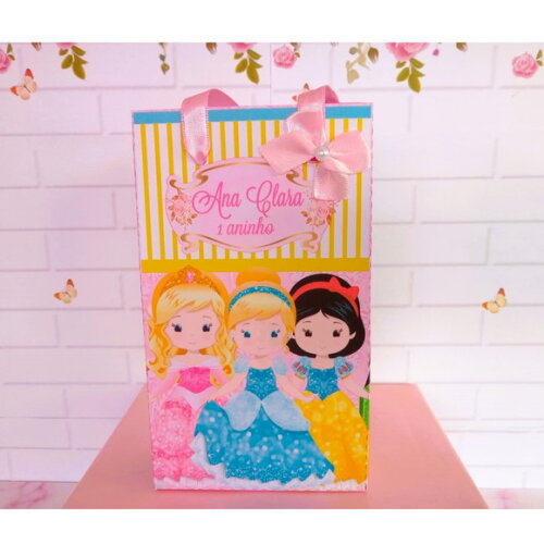 Sacolinha Princesas Cute -p