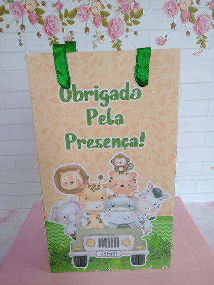 Sacolinha Safari Menino P