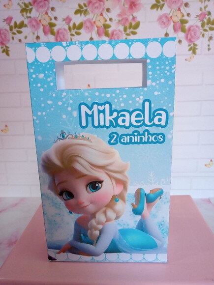 Sacolinha sem Alça Frozen Baby