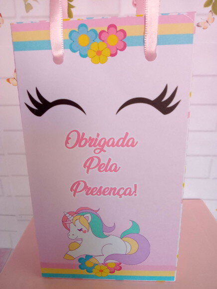 Sacolinha Unicórnio-p