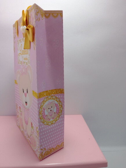 Sacolinha Ursinha Princesa P