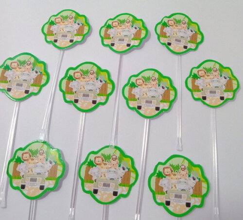 Topper Docinhos Safari Menino