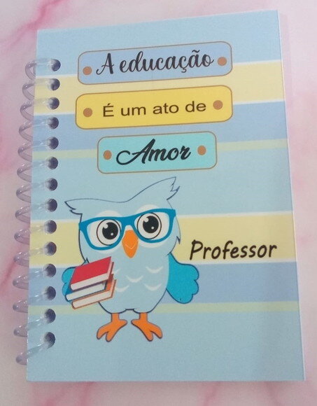 Caderninho/bloquinho Professor Candy -10x14 40 F. Brancas