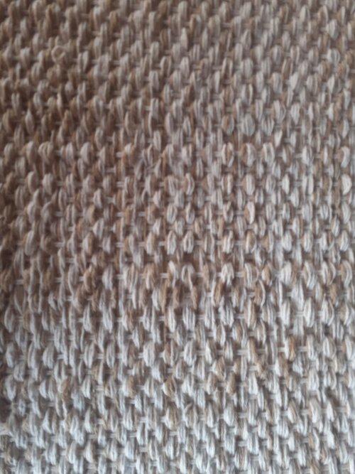 tapete algodão e juta  colmeia  2,50 x 3,00