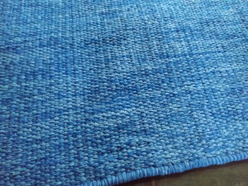 tapete  mesclado tons  azul 1,50 x 2,00