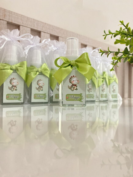 Lembrancinha de Maternidade Home Spray 30ml Dinossauro menino