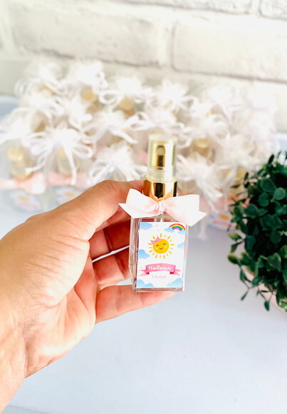 Lembrancinha de chá de bebê Home Spray 30ml Sol