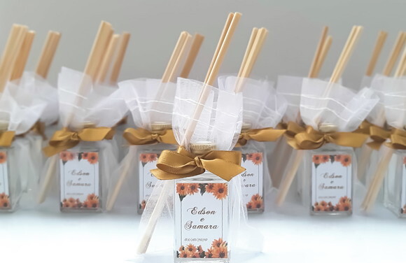 Lembrancinhas de Casamento Aromatizador 30ml Vidro