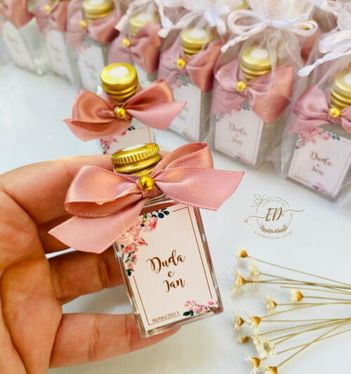 Lembrancinha Casamento Aromatizador Vidro 30ml Floral