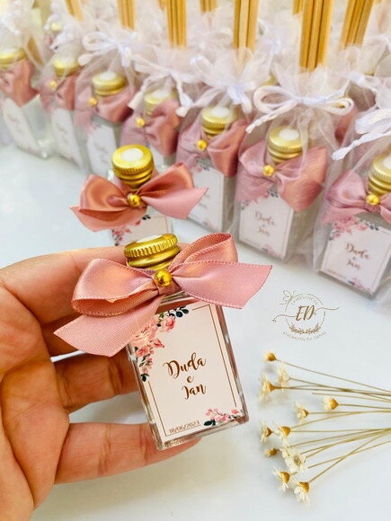 Lembrancinha Casamento Aromatizador Vidro 30ml Floral