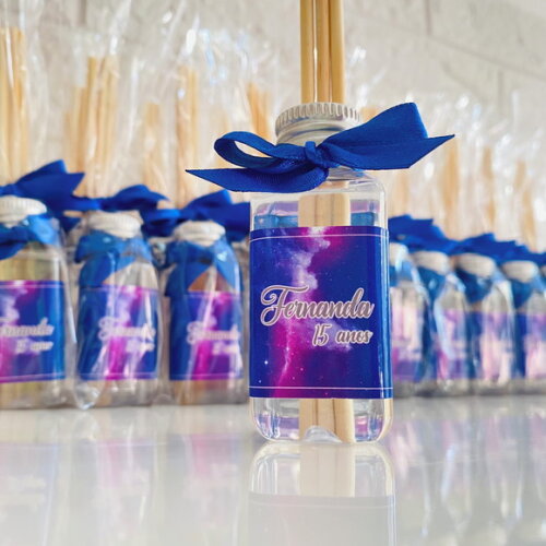 Lembrancinha de 15 Anos Aromatizador Pet 40ml constelação