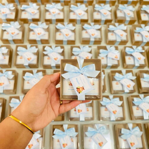 Lembrancinha de Aniversário Kit Higiene na Caixa Safari
