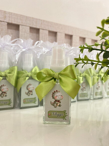 Lembrancinha de Maternidade Home Spray 30ml Dinossauro menino