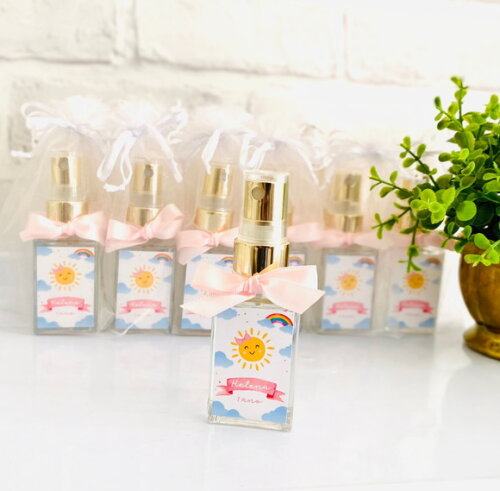 Lembrancinha de chá de bebê Home Spray 30ml Sol