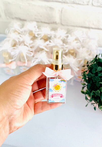Lembrancinha de chá de bebê Home Spray 30ml Sol