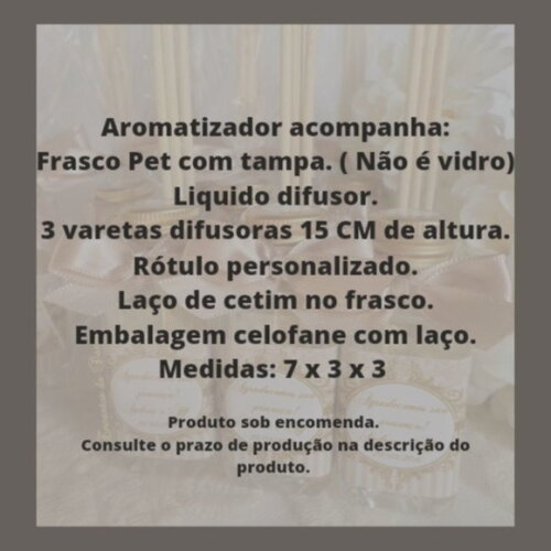 Lembrancinha de Nascimento Aromatizador 40ml Passarinho