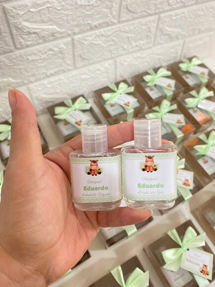 Lembrancinha Maternidade Kit Higiene na Caixa Fazendinha