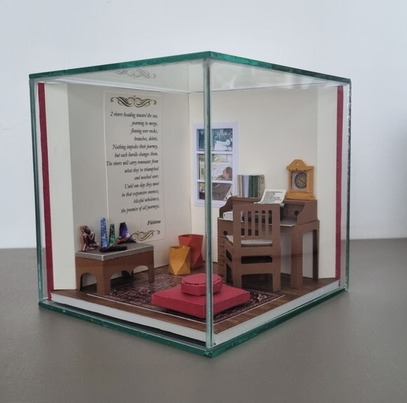 Miniatura de Cenário - Roombox - Sala de Meditação