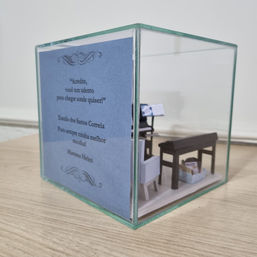 Miniatura de Cenário - Roombox - Sala de Música 3