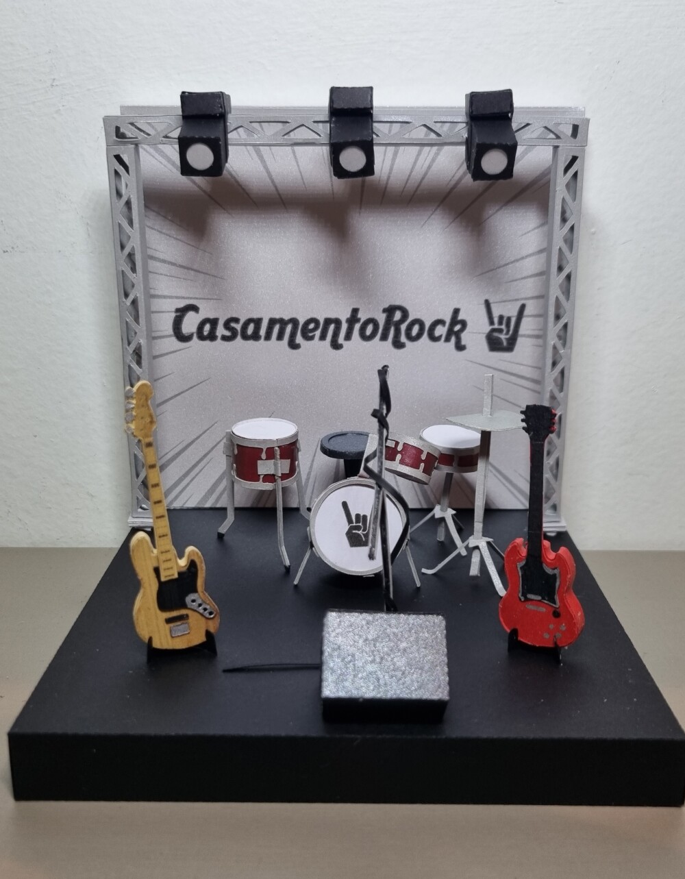 Miniatura de Cenário - Roombox -  Palco de Pagode 2