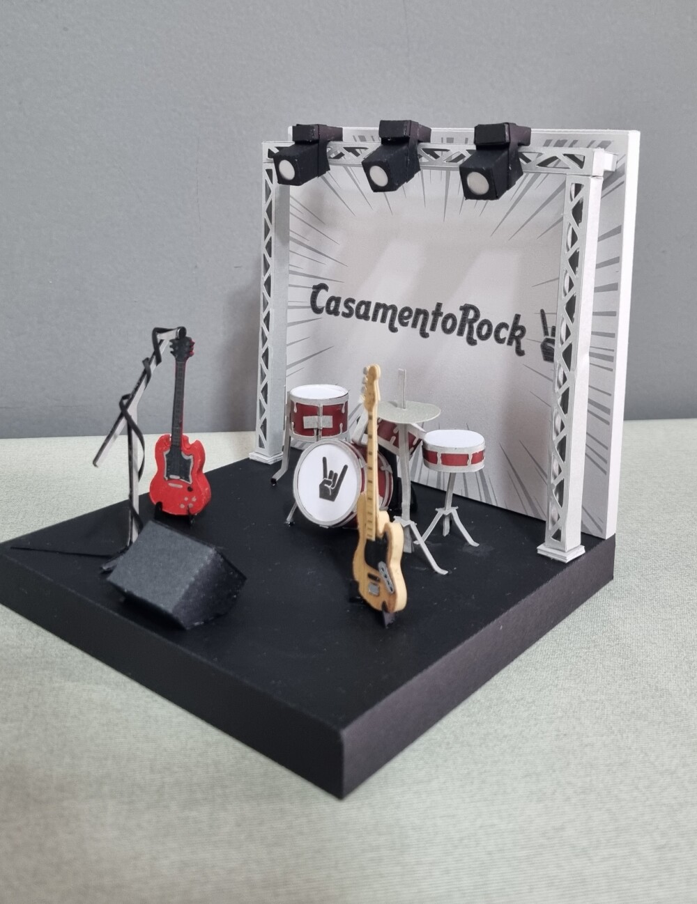 Miniatura de Cenário - Roombox -  Palco de Pagode 2