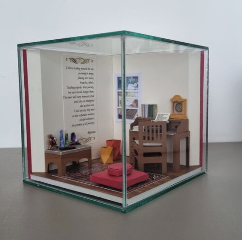 Miniatura de Cenário - Roombox - Sala de Meditação