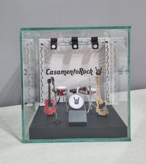 Miniatura de Cenário - Roombox -  Palco de Pagode 2
