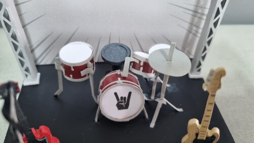 Miniatura de Cenário - Roombox -  Palco de Pagode 2