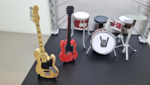 Miniatura de Cenário - Roombox -  Palco de Pagode 2