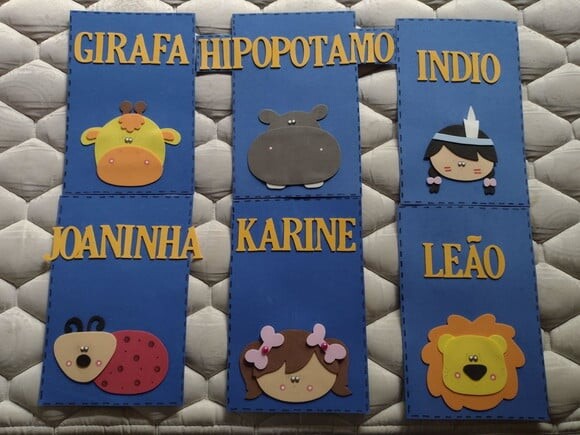 Alfabeto com palavras