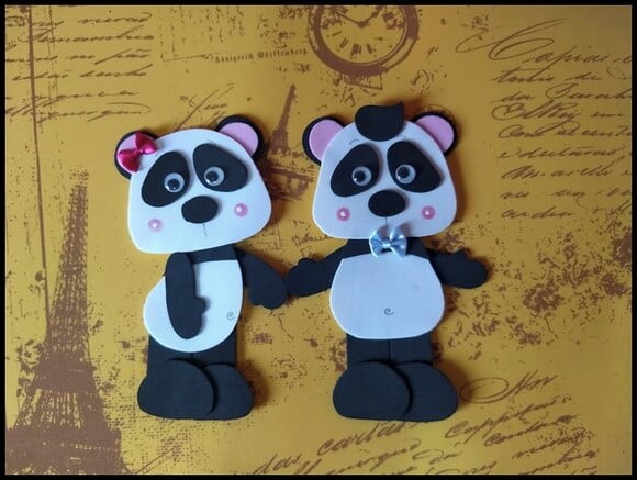 Apliques Panda