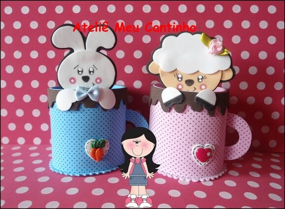 Canequinhas porta doces