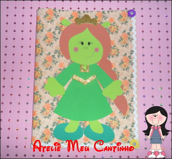 Capas de caderno personagens