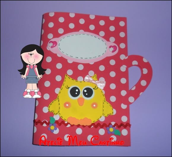 Capas de caderno personagens