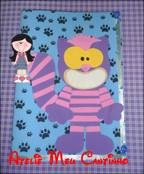 Capas de caderno personagens