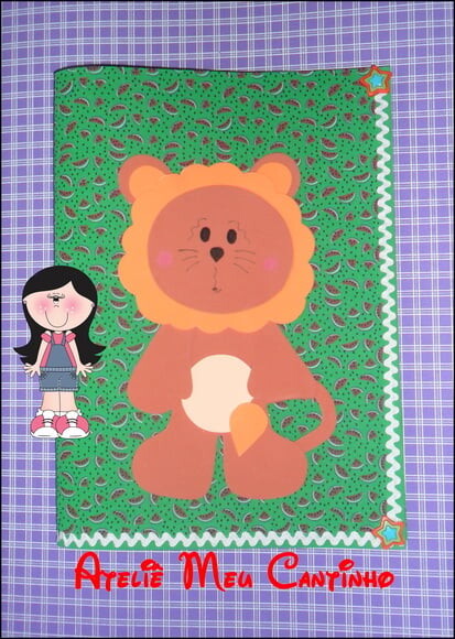 Capas de caderno personagens