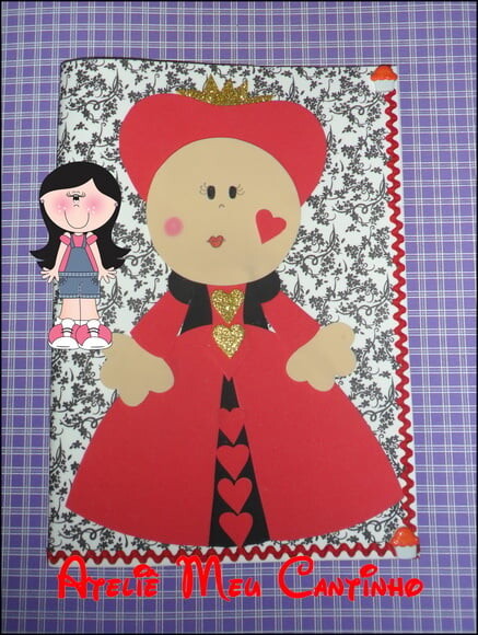 Capas de caderno personagens