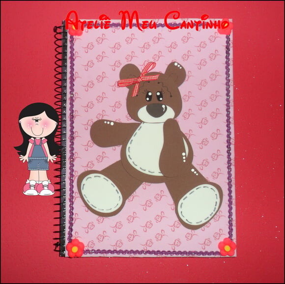 Capas de caderno personagens