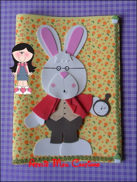 Capas de caderno personagens